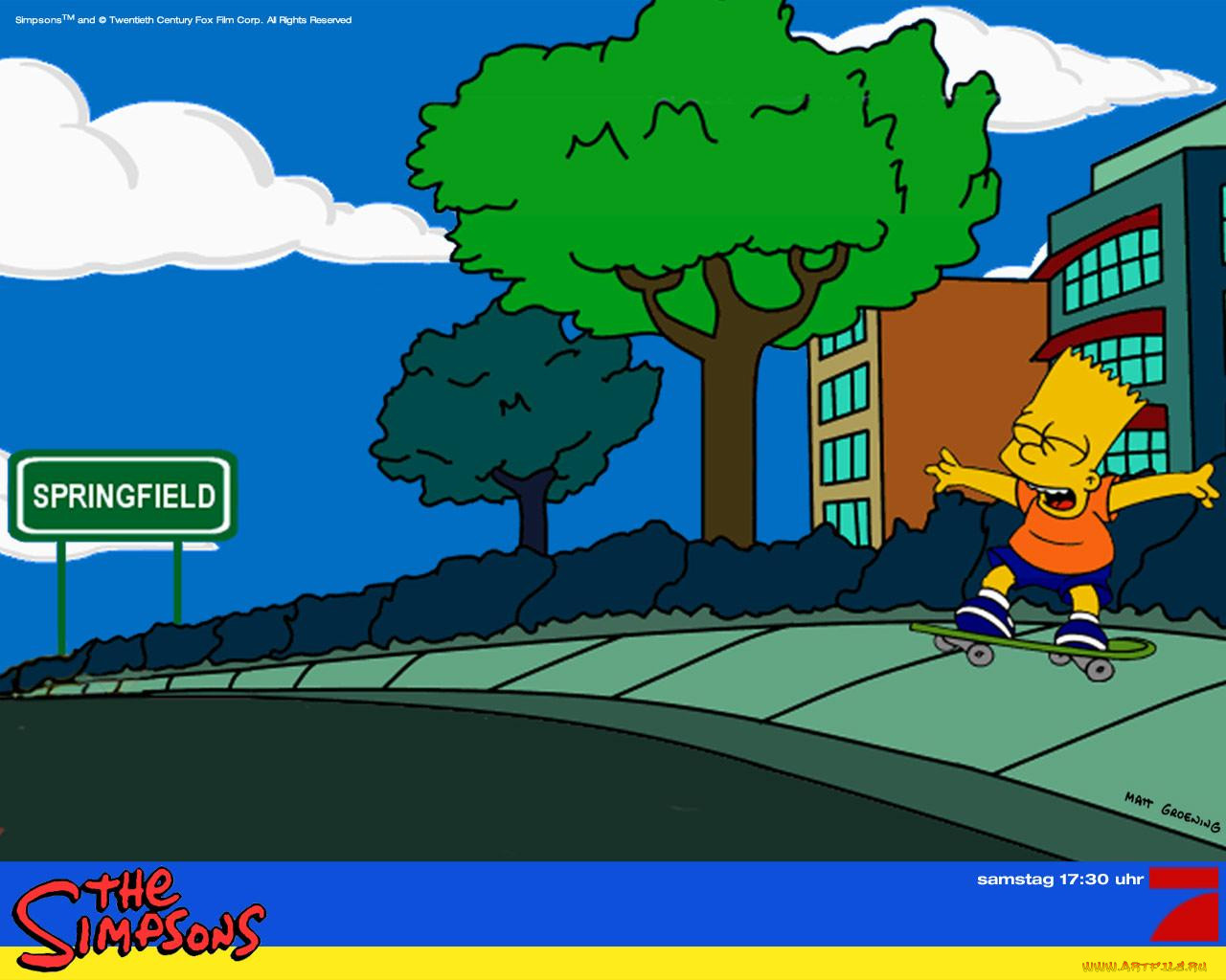 , the, simpsons
